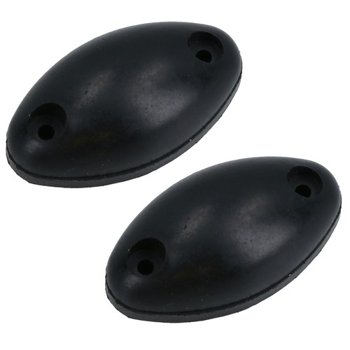 22mm stand off oval rubber - off,