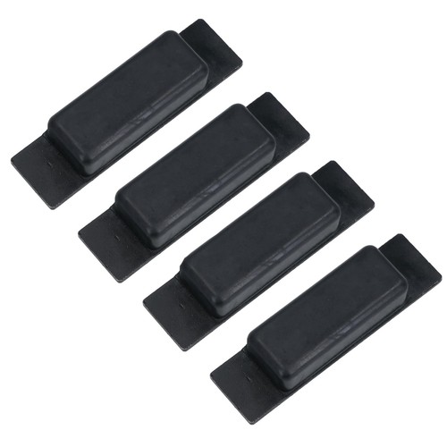 Weld rubber tipper blocks - weld, on
