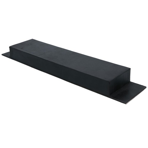 Weld rubber tipper blocks - weld, on