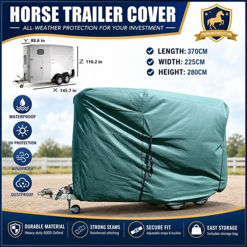 Full horse box - horse, trailer