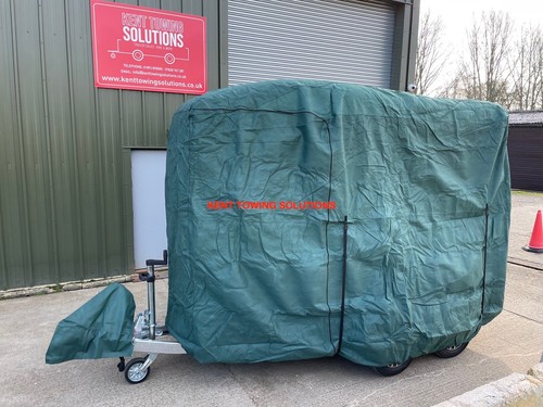 Horse box trailer cover for - trailer,