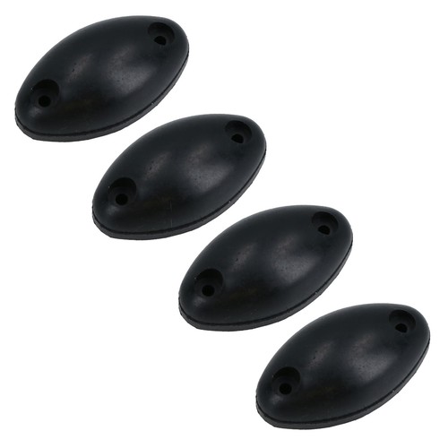 22mm stand off oval rubber - off,