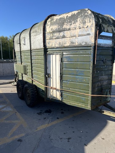 Rice double horse box trailer - rice,